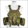 BEGADI Value Plattenträger / Plate Carrier Set, mit 5 Taschen - PenCott Greenzone 