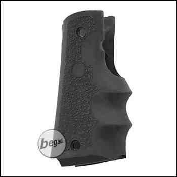 Begadi Rubber Grip für KJW & WE M1911 GBBs -schwarz-