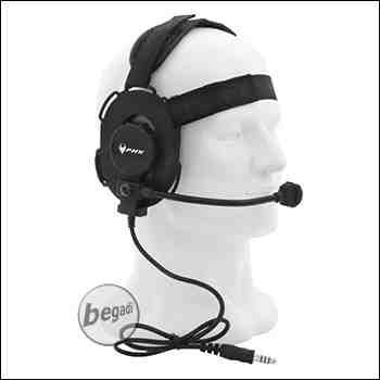 PHX Funk Headset "Archer" -schwarz-